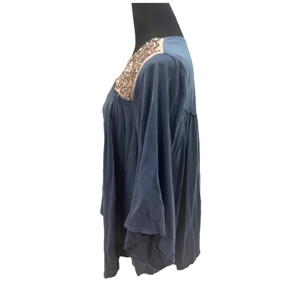 Anthropologie Deletta Josephine Embellished Top Large - Picture 6 of 15